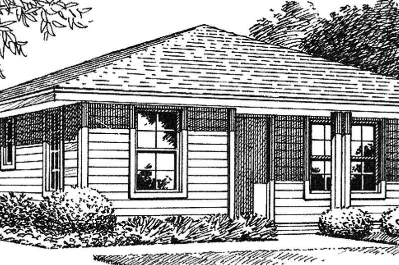 Architectural House Design - Craftsman Exterior - Front Elevation Plan #417-635