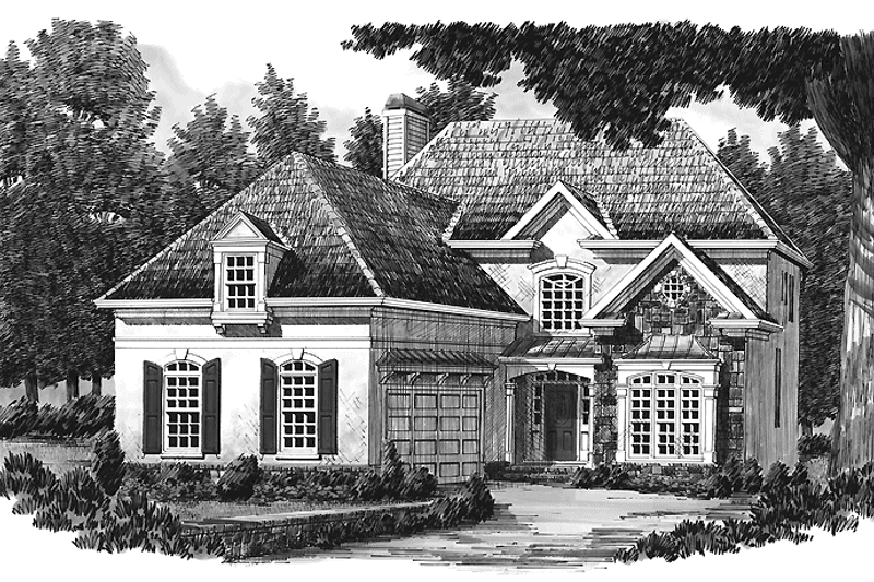 Dream House Plan - Exterior - Front Elevation 3 for Country House Plan #927-752 - 3 bed, 3 bath