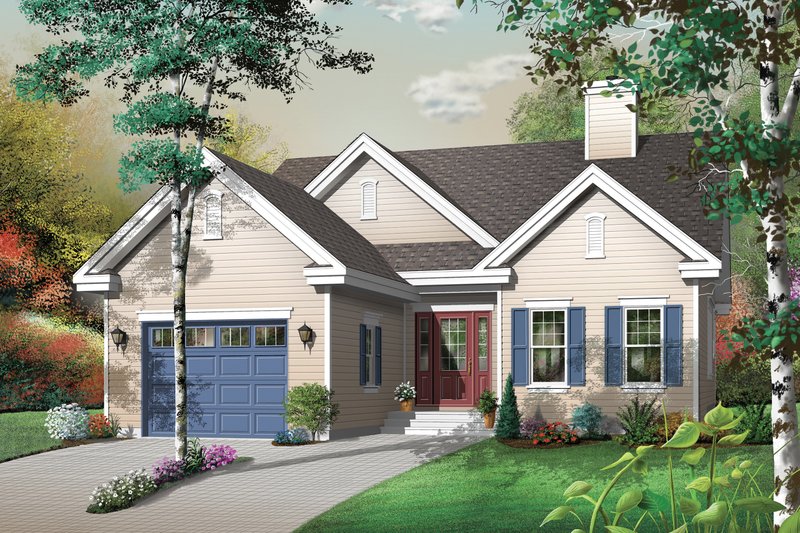 House Design - Ranch Exterior - Front Elevation Plan #23-2331