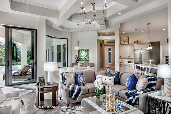 Interior - Other 2 for Mediterranean House Plan #930-473 - 4 bed, 4.5 bath