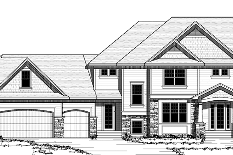 Dream House Plan - Traditional Exterior - Front Elevation Plan #51-672