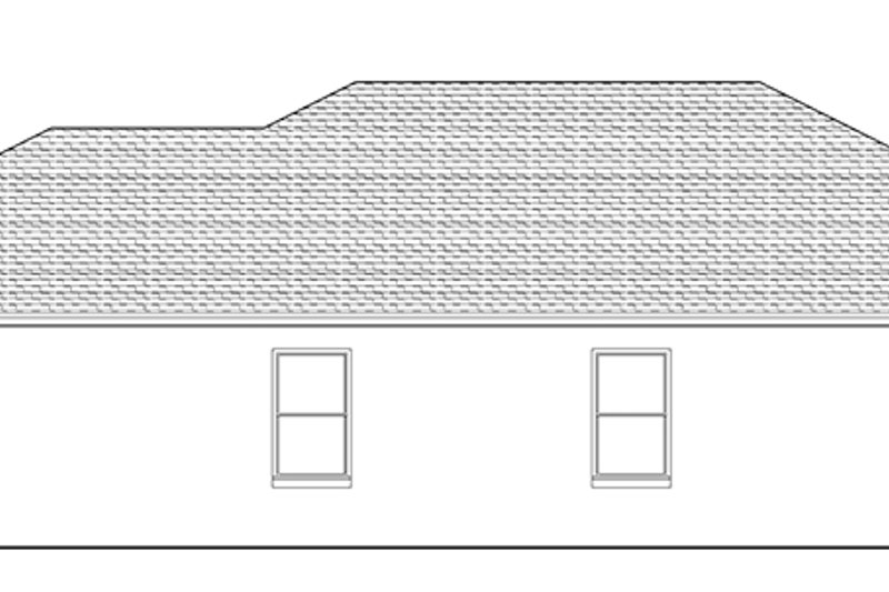 Home Plan - Exterior - Other Elevation for Adobe / Southwestern House Plan #1058-88 - 3 bed, 2 bath