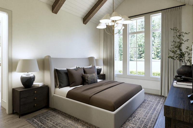 Home Plan - Interior - Master Bedroom for Farmhouse House Plan #1114-122 - 3 bed, 2.5 bath