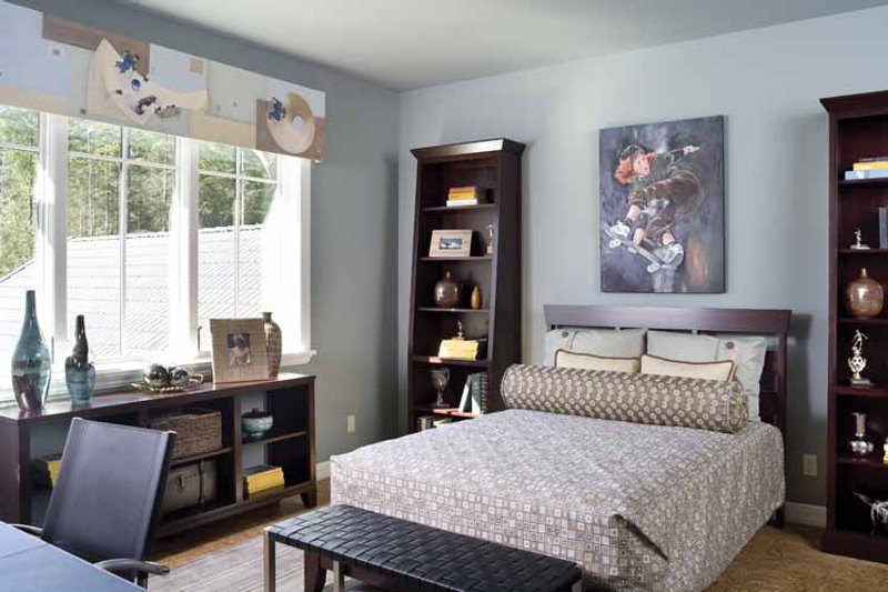 Dream House Plan - Interior - Bedroom for Traditional House Plan #48-877 - 4 bed, 4.5 bath
