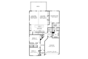 Colonial Style House Plan - 3 Beds 2 Baths 1977 Sq/Ft Plan #927-970 