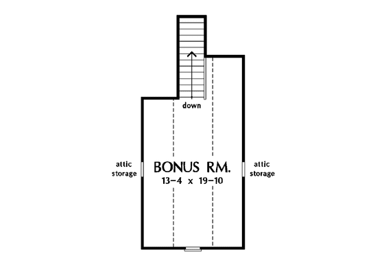 Floor Plan - Other Floor for Country House Plan #929-751 - 4 bed, 3 bath