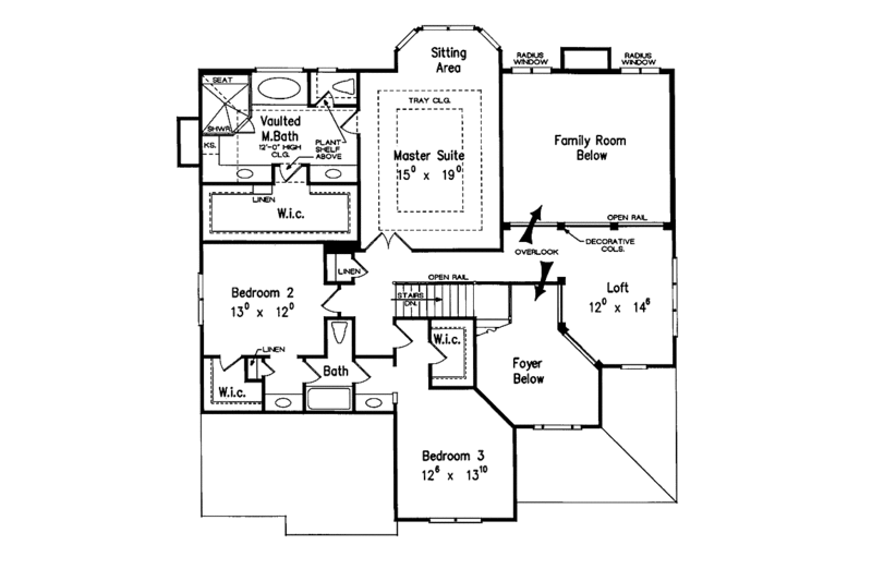 House Plan Design - Floor Plan - Upper Floor for Country House Plan #927-774 - 4 bed, 3.5 bath