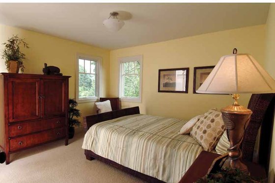 Interior - Bedroom 2 for Craftsman House Plan #928-18 - 4 bed, 2.5 bath