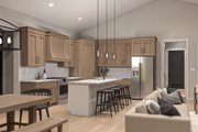 Barndominium Style House Plan - 2 Beds 2 Baths 1891 Sq/Ft Plan #455-505 