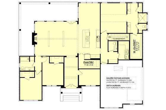 Floor Plan - Other Floor for Farmhouse House Plan #430-336 - 3 bed, 2.5 bath