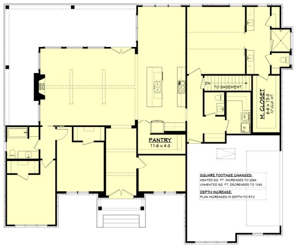 Farmhouse Floor Plan - Other Floor Plan #430-336