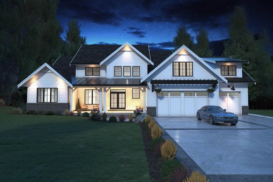 Exterior - Outdoor Living 4 for Farmhouse House Plan #1086-8 - 4 bed, 3.5 bath