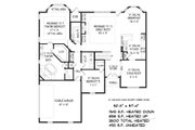 Traditional Style House Plan - 4 Beds 3 Baths 2800 Sq/Ft Plan #424-427 