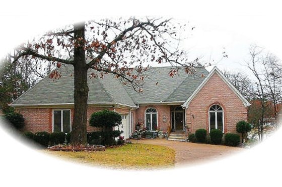 Exterior - Front Elevation for Traditional House Plan #81-13733 - 3 bed, 3.5 bath