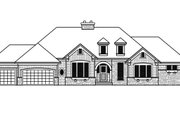 Traditional Style House Plan - 4 Beds 4.5 Baths 4137 Sq/Ft Plan #51-546 