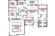Ranch Style House Plan - 4 Beds 2.5 Baths 1846 Sq/Ft Plan #63-169 