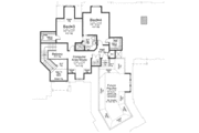 European Style House Plan - 4 Beds 3.5 Baths 3878 Sq/Ft Plan #310-342 
