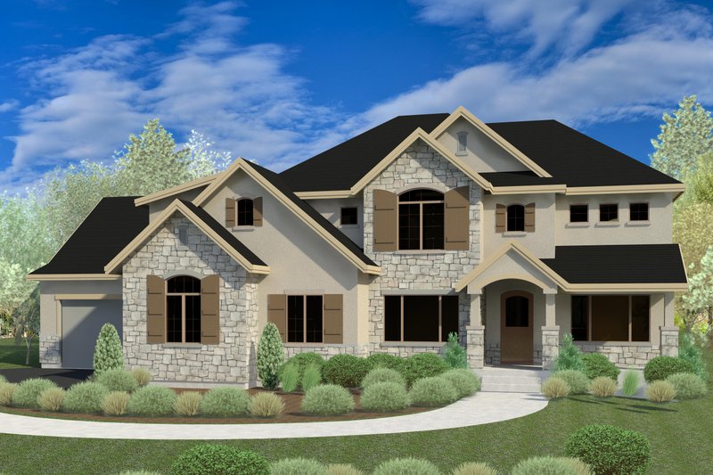 Home Plan - Traditional Exterior - Front Elevation Plan #920-76