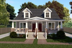 Traditional Exterior - Front Elevation Plan #79-245