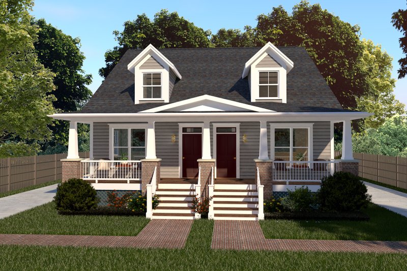 Home Plan - Traditional Exterior - Front Elevation Plan #79-245