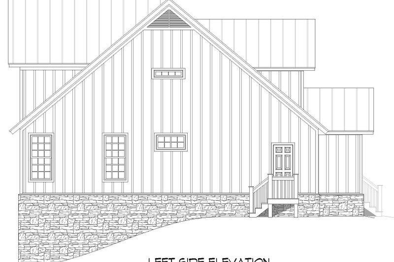 Dream House Plan - Exterior - Other Elevation 1 for Country House Plan #932-874 - 2 bed, 2.5 bath