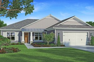 Home Plan - Craftsman Exterior - Front Elevation Plan #938-95