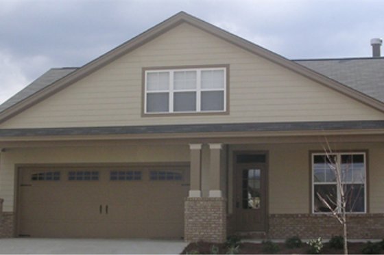 Exterior - Front Elevation for Bungalow House Plan #63-243 - 3 bed, 2 bath