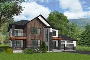 Modern Style House Plan - 3 Beds 3 Baths 2164 Sq/Ft Plan #23-2309 