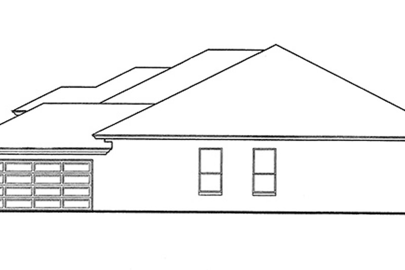 House Blueprint - Exterior - Other Elevation for Mediterranean House Plan #417-574 - 5 bed, 3 bath