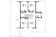 Craftsman Style House Plan - 4 Beds 2.5 Baths 2662 Sq/Ft Plan #48-765 