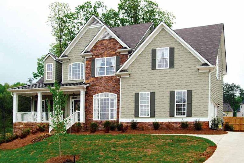 Dream House Plan - Exterior - Front Elevation 3 for Country House Plan #927-157 - 4 bed, 3.5 bath