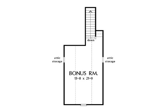 Floor Plan - Other Floor for Country House Plan #929-421 - 3 bed, 2 bath