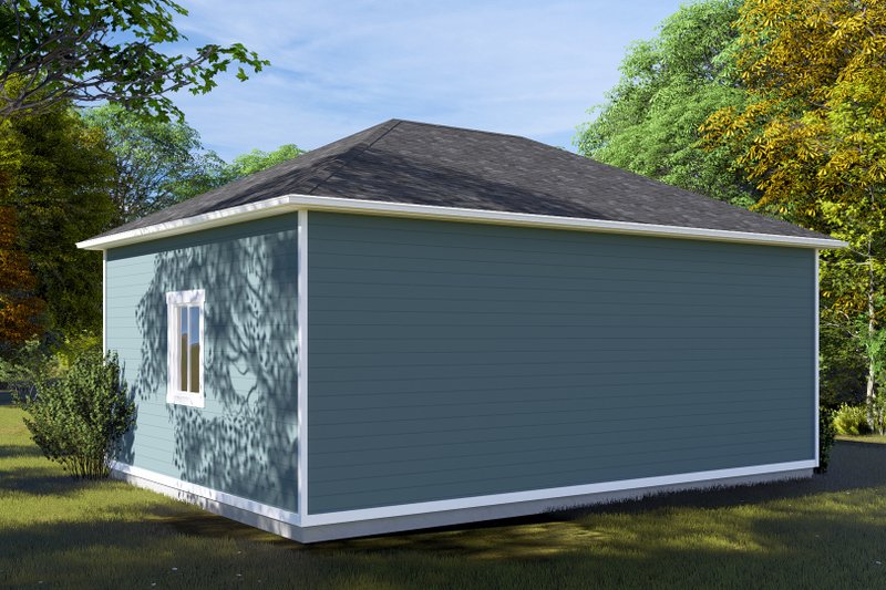 House Blueprint - Exterior - Other Elevation 1 for Traditional House Plan #1060-231, 0 bath