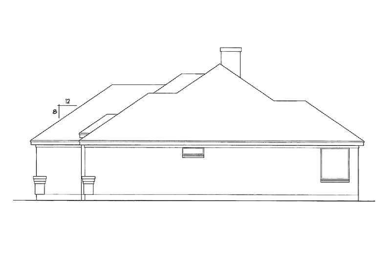 Home Plan - Floor Plan - Other Floor for Traditional House Plan #40-494 - 3 bed, 2 bath