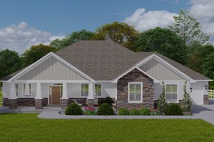 Architectural House Design - Traditional Exterior - Front Elevation Plan #1060-141