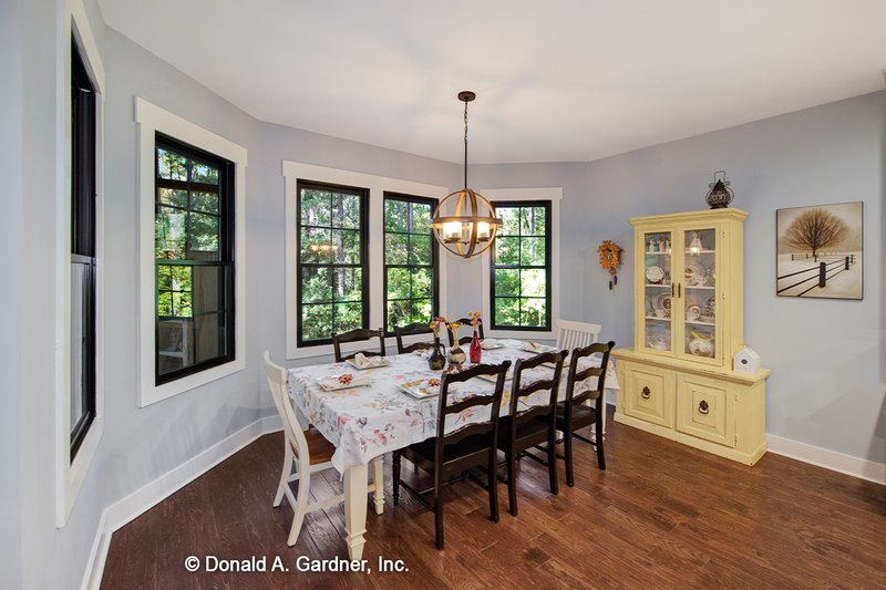 Dream House Plan - Interior - Dining Room for European House Plan #929-966 - 3 bed, 2 bath