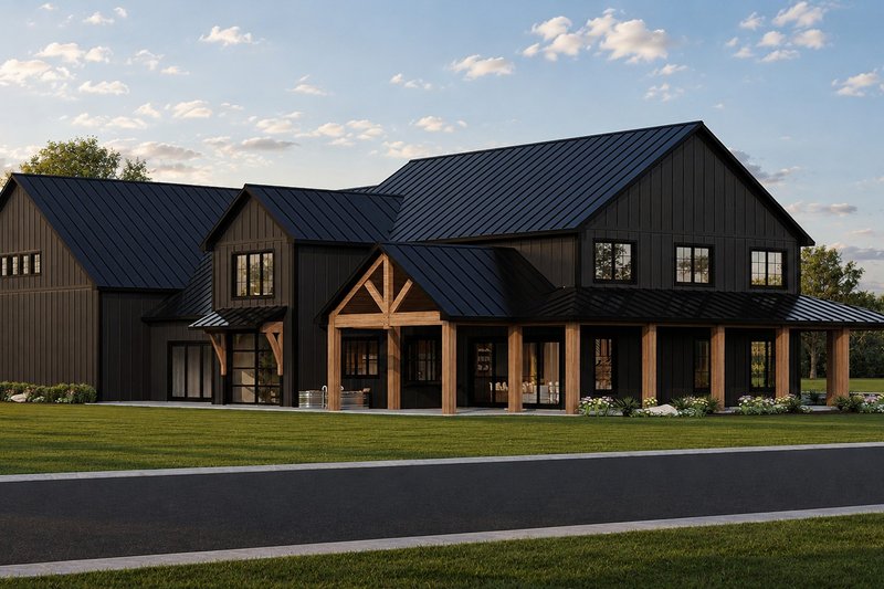 Dream House Plan - Exterior - Other Elevation for Country House Plan #1064-486 - 3 bed, 3.5 bath