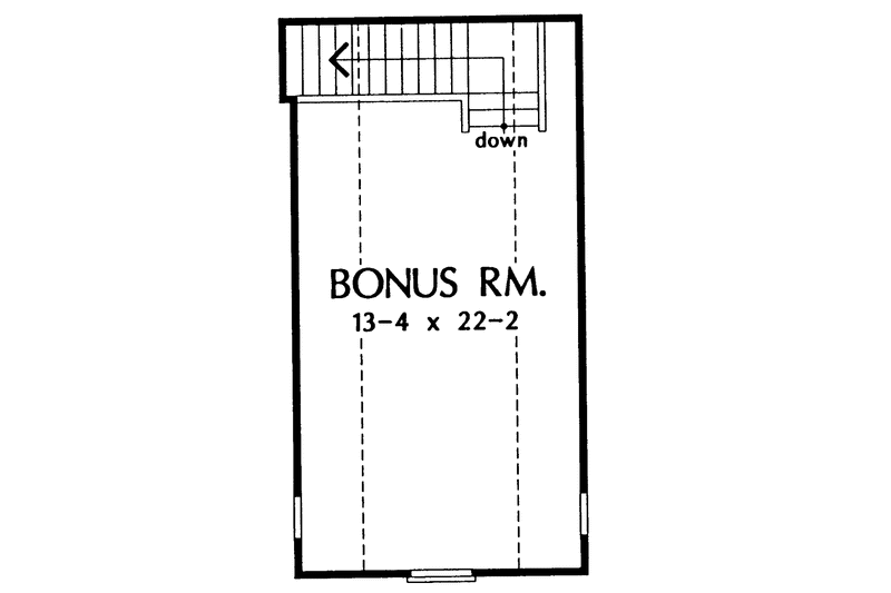 Home Plan - Floor Plan - Other Floor for Country House Plan #929-243 - 4 bed, 2.5 bath