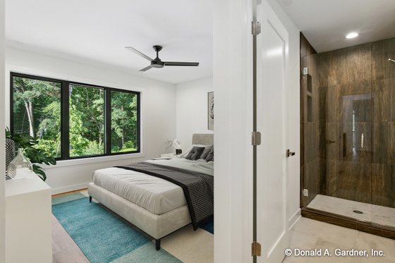 Interior - Bedroom 2 for Contemporary House Plan #929-268 - 4 bed, 3.5 bath