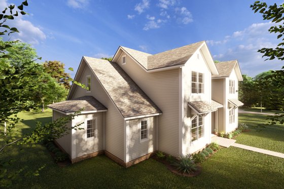 Exterior - Other Elevation 3 for Farmhouse House Plan #513-2223 - 4 bed, 3.5 bath