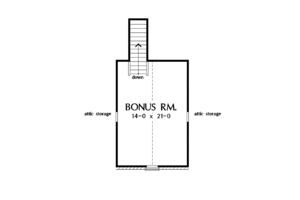 Floor Plan - Other Floor for Country House Plan #929-477 - 4 bed, 2.5 bath