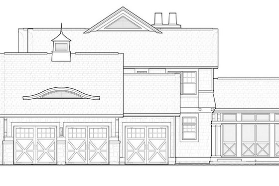 Exterior - Other Elevation for Craftsman House Plan #928-45 - 3 bed, 2.5 bath