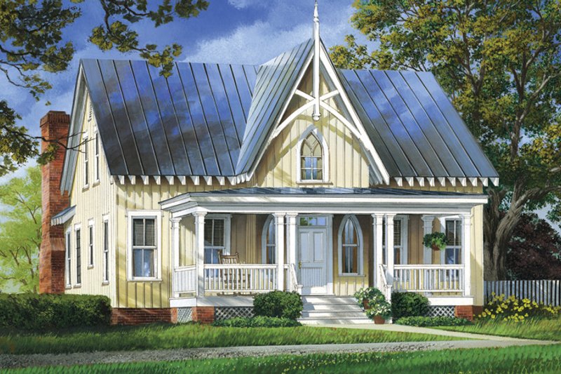 Dream House Plan - Exterior - Front Elevation 3 for Craftsman House Plan #137-337 - 4 bed, 4 bath