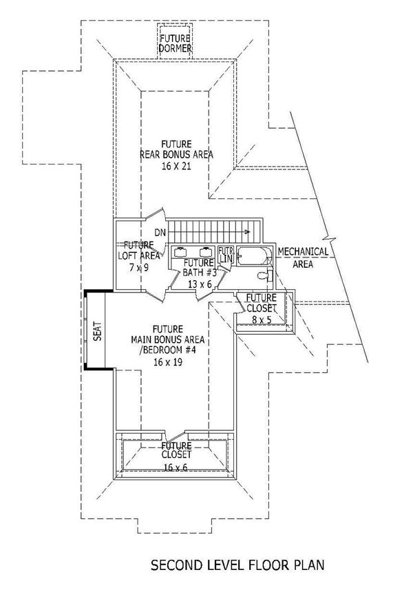 Home Plan - European Floor Plan - Other Floor Plan #932-22