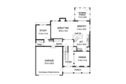 Country Style House Plan - 3 Beds 2.5 Baths 2197 Sq/Ft Plan #1010-121 