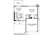 Farmhouse Style House Plan - 3 Beds 2.5 Baths 1823 Sq/Ft Plan #70-1510 