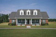 Country Style House Plan - 3 Beds 3 Baths 1785 Sq/Ft Plan #44-201 