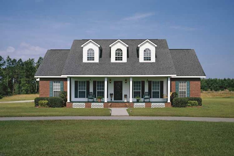 Dream House Plan - Exterior - Front Elevation 5 for Country House Plan #44-201 - 3 bed, 3 bath