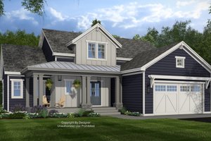 Traditional Exterior - Front Elevation Plan #51-1415