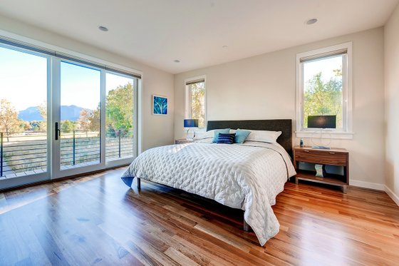 Interior - Master Bedroom for Contemporary House Plan #1042-19 - 4 bed, 3.5 bath